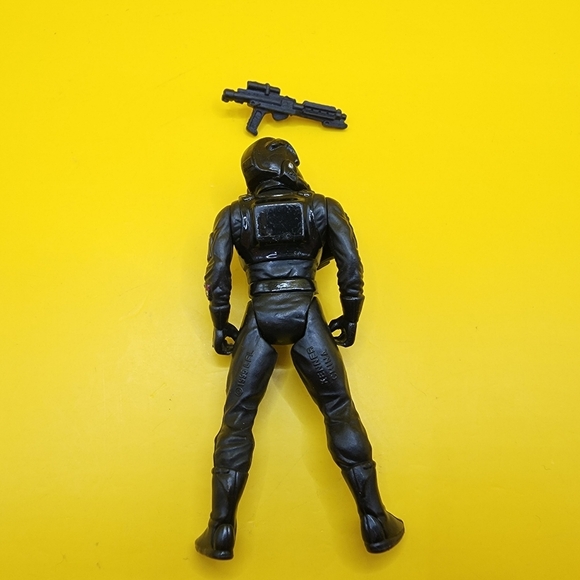Star Wars Power of the Force TIE Fighter Pilot 4" - Picture 3 of 4
